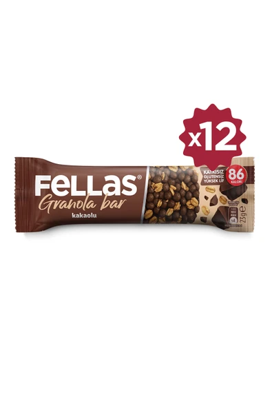 Kakaolu Granola Bar 23 g x 12 Adet - Resim 2
