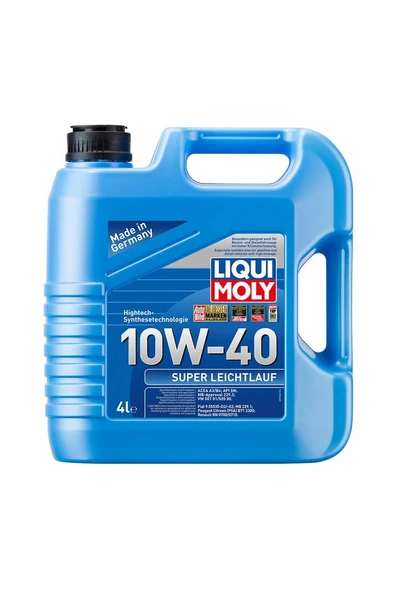 Liqui Moly Super Leichtlauf 9504 10W-40 Motor Yağı 4 L - 1