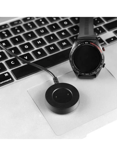 Huawei Watch Gt / Gt 2 / Gt 2e Manyetik Şarj Cihazı ve USB Kablosu Şarj Kiti - 3