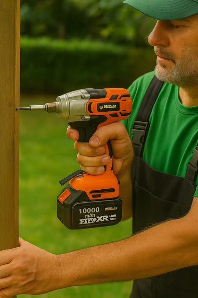 Germany Style Kömürsüz Motor 350 Nm Setli Motor Bijon Somun Sıkma Sökme Makinesi Torklu Vidalama Matkap - 2