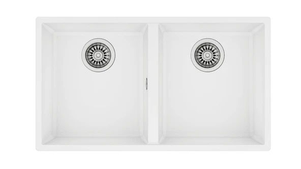 TEKA SQUARE 760 TEZGAH ALTI BEYAZ GRANİT EVYE ürün görseli