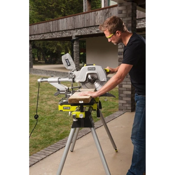 Ryobi RYOBI EMS305RG Kızaklı Gönye Kesme Makinesi Lazerli 2200W 305 mm - 2