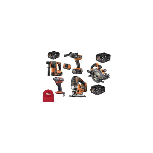 AEG Aeg Beşli Montaj Seti (Bbh 18BL2 - Bss 18C3B3 - Bsb 18C3BL -BST18BLX 3500 - BKS18BL2) ürün görseli