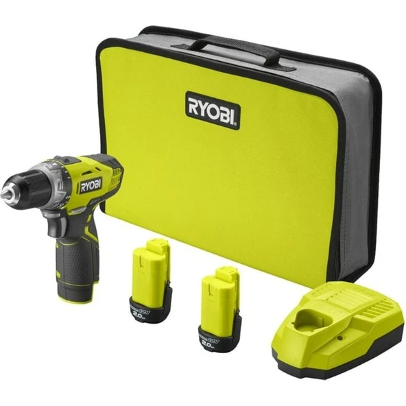 Ryobi RYOBI RCD1201-220S Akülü Vidalama Çift Akülü 12V Li-On 2Ah - 4