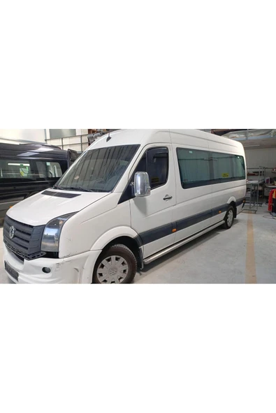 MKM Volkswagen Crafter 2006-2017 Model 2'li İçten Geçme Cam Rüzgarlığı - Resim 3