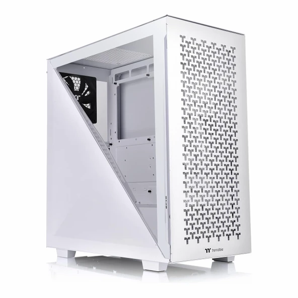 Thermaltake Divider 300 TG USB 3.2 RGB ATX Mid Tower Beyaz Kasa ürün görseli 1