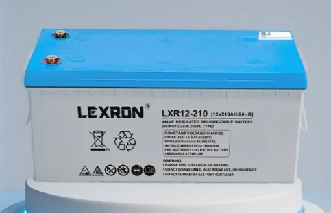 Lexron 210ah-12v Nano-Karbon Jel Akü - Resim 2