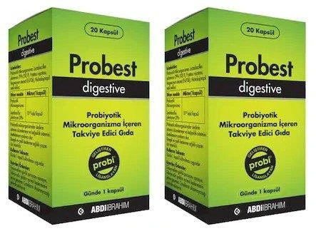 Probest Digestive Probiyotik 20 Kapsül | 2 Adet ürün görseli