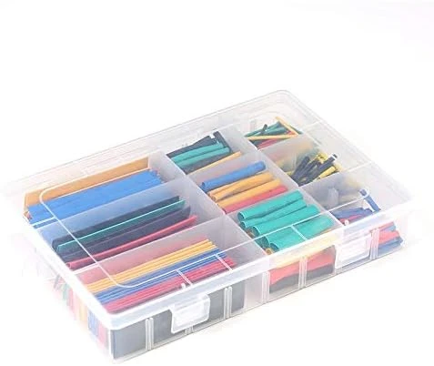 Kutulu Makaron Isı İle Daralan Kablo Seti 328 Adet 8 Boy 5 Renk - Resim 2