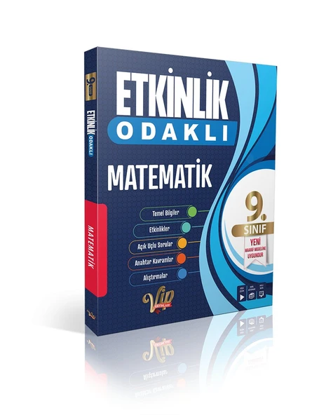 9. Sınıf Etkinlik Odaklı Matematik Konu Anlatım vip yayınları ürün görseli