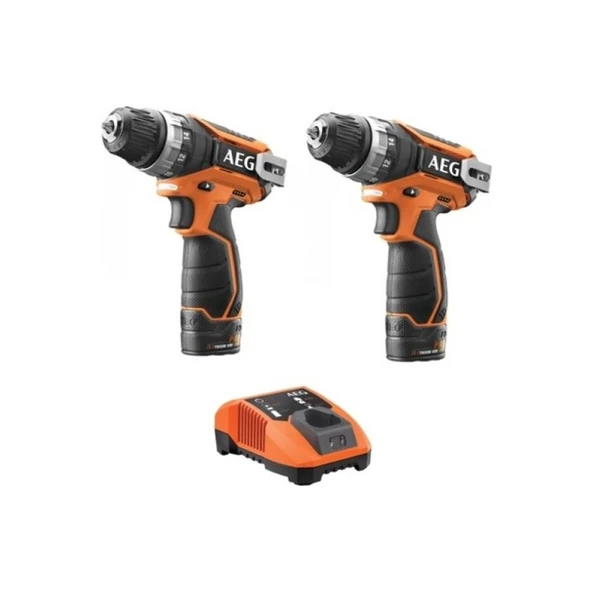 AEG Aeg Bs 12C2 Ikili Akülü Matkap Seti ürün görseli