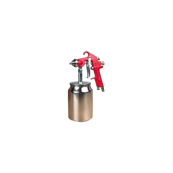 Atlas Atlas ATW-77S18 Yüksek Basınçlı Havalı Boya Tabancası 1.8 Nozul - 1