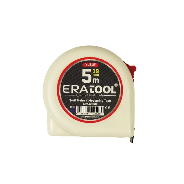 Eratool Eratool Şerit Metre 5*19MM - Beyaz ERA12508 Yusuf Eratool - 3