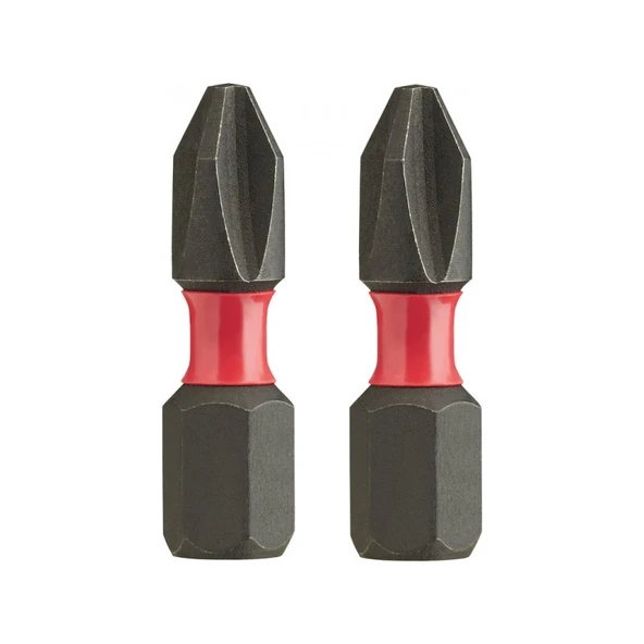 Milwaukee Milwaukee Bits Uç Ph2 25 mm 2'li Paket Shockwave ürün görseli