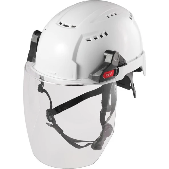 Milwaukee Milwaukee Bolt Kask Uyumlu Şeffaf Kompakt Yüz Koruyucu 1ADET T4932479943 - 4