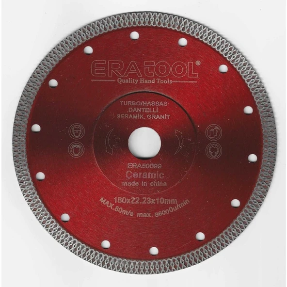 Eratool Eratool Elmas Testere Dantelli Hassas Ince 180THD ERA50099 Eratool ürün görseli