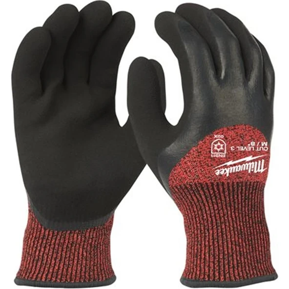 Milwaukee Milwaukee 3. Derece Kesik Korumalı Kışlık Nitril Eldiven - Xxl/11 T4932471350 - 2