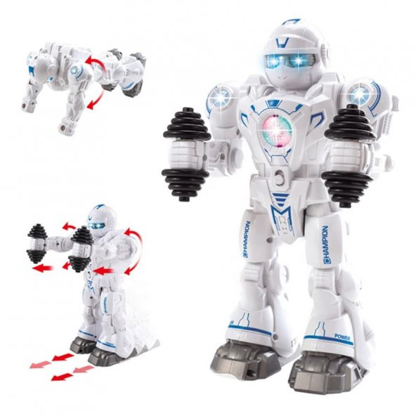 Işıklı Sporcu Atletik Robot 26 cm - 8