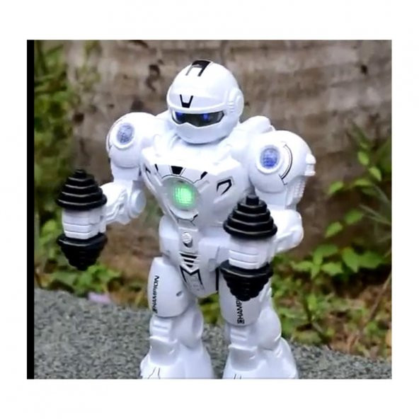Işıklı Sporcu Atletik Robot 26 cm - 9