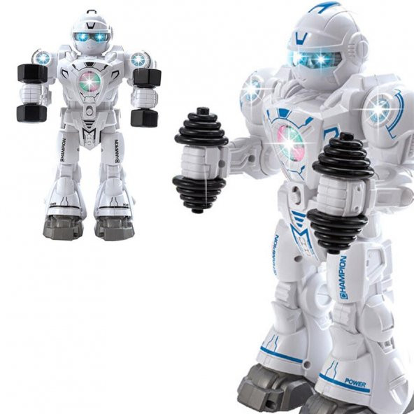Işıklı Sporcu Atletik Robot 26 cm - 10