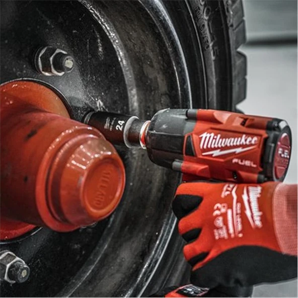 Milwaukee Milwaukee Lokma Endüst. Darbeli Shw  1/2 Inç Std 19 mm-1 Adet T4932480313 - 2