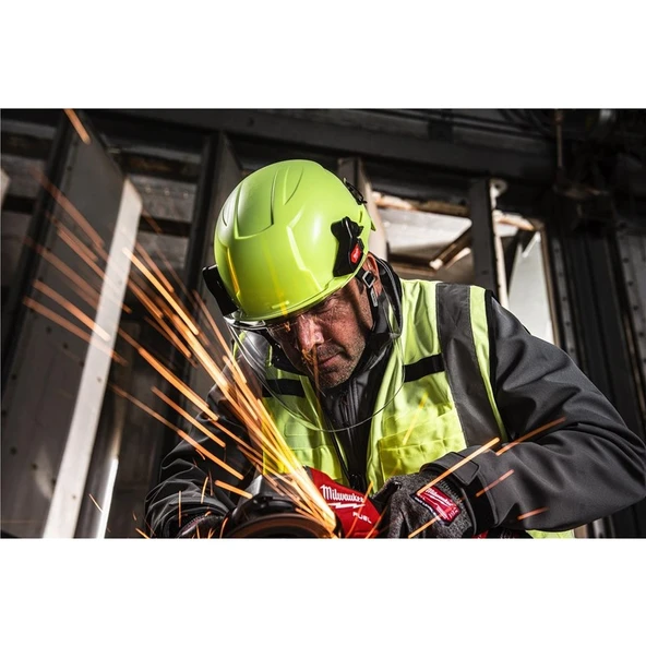 Milwaukee Milwaukee Bolt Kask Uyumlu Şeffaf Kompakt Yüz Koruyucu 1ADET T4932479943 - 3