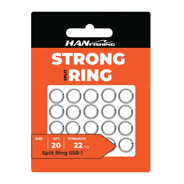 Hanfish Strong Split Ring Suni Yem Halkası ürün görseli