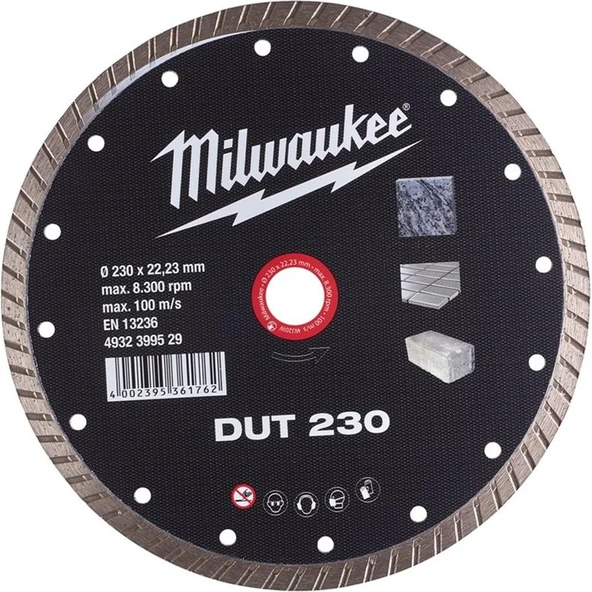 Milwaukee Milwaukee Testere Dut 230X22MM Turbo Genel Amaçlı Testere T4932399529 ürün görseli
