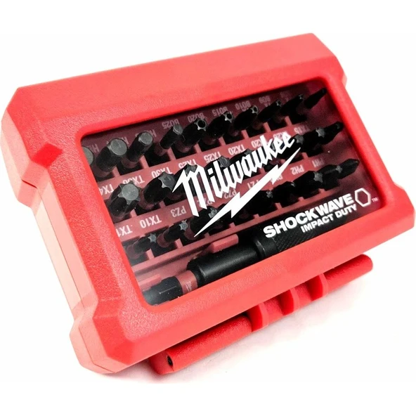 Milwaukee Milwaukee 32'li Shockwave Bits Uç Seti - 4932464240 - Resim 2