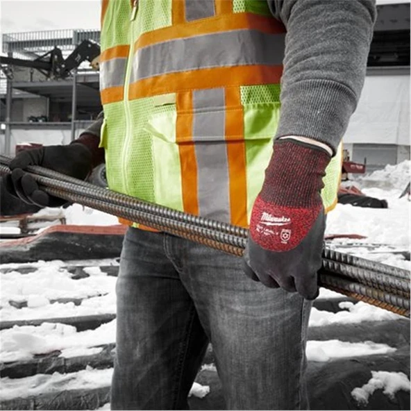 Milwaukee Milwaukee 1. Derece Kesik Korumalı Kışlık Nitril Eldiven - M/8 T4932471343 - 4