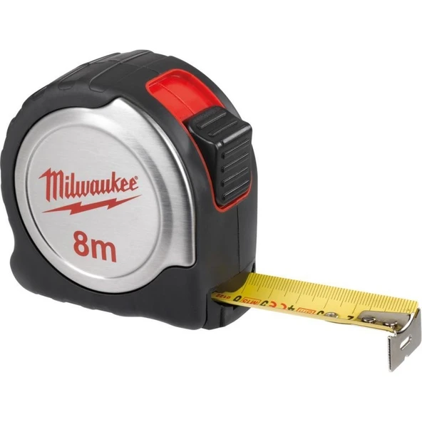 Milwaukee Milwaukee Alüminyum Şerit Metre 8mt / 25mm - 1