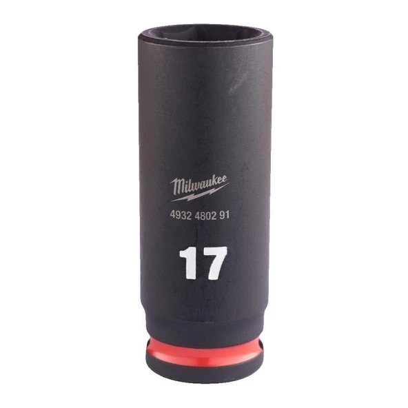 Milwaukee Milwaukee Lokma Endüst. Darbeli Shw  1/2 Inç Uzun  17MM-1 Adet ürün görseli