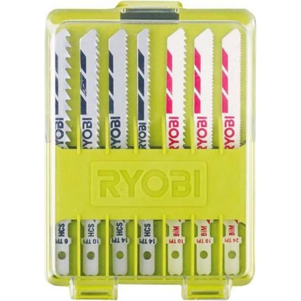 Ryobi RYOBI RAK10JSB Dekupaj Testere Bıçağı 10 Parça - 1