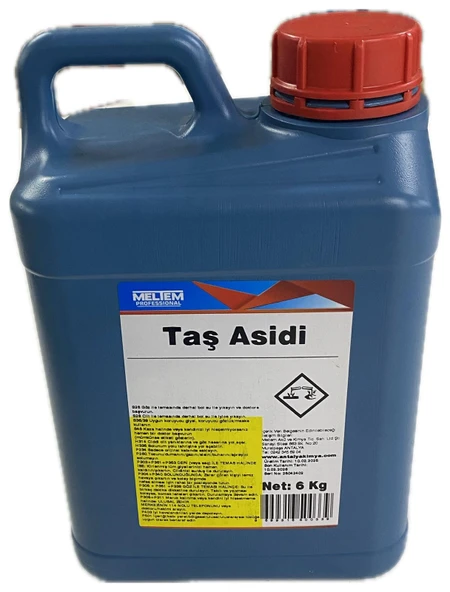6 Kğ Rolix Lavabo Açıcı Harç Taş Kum Beton Eritici Asit Tıkanık Açma Dök Aç Taş Asidi - 1