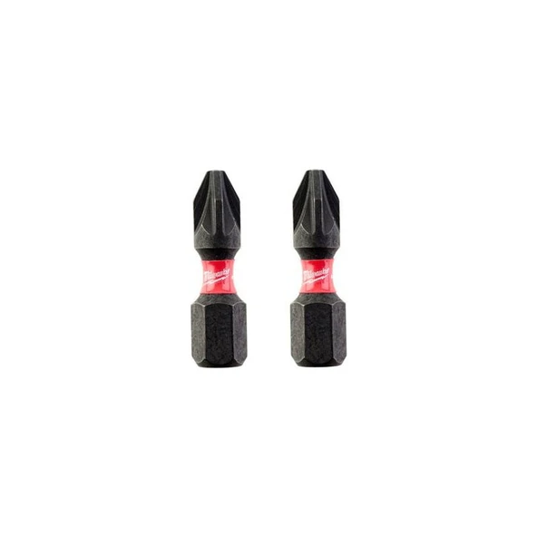 Milwaukee Milwaukee Bits Uç Pz2 25 mm 2'li Paket Shockwave - 1
