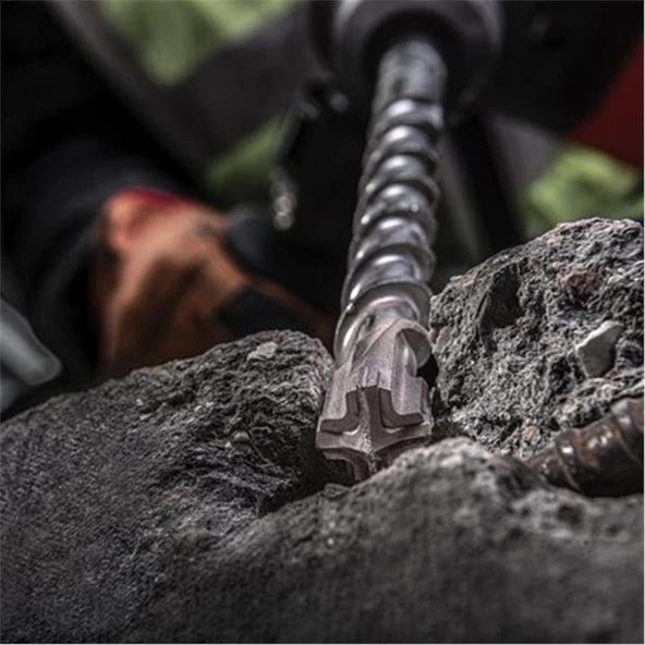 Milwaukee Milwaukee Sds-Max 25X1320 Elmas Delici Uç T4932352777 - Resim 2