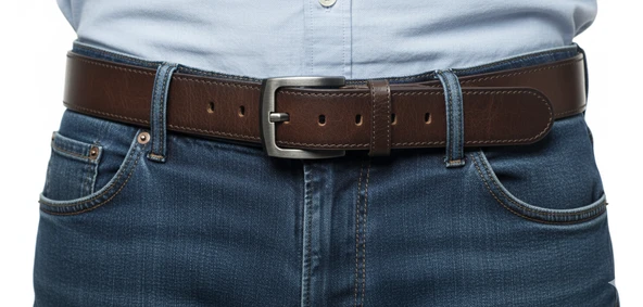 Kemer Land Kahverengi Ayarlabilir Deri Kemer - 5