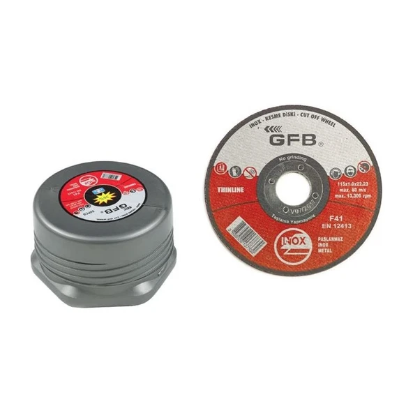 Gfb Gfb 2350 Inox Kesici Taş (25'li Paket) - 1