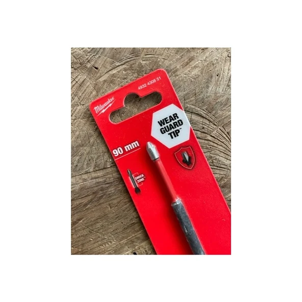 Milwaukee Milwaukee Ph1 Ince Yıldız Bits Uç 90 mm Cobalt Çelik Vida Sıkma Ucu - Resim 2