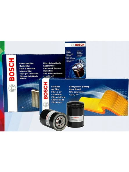 Bosch Vw Jetta 1.4 Tsi Filtre Bakım Seti (2015-2017) Czc / Czd ürün görseli 1