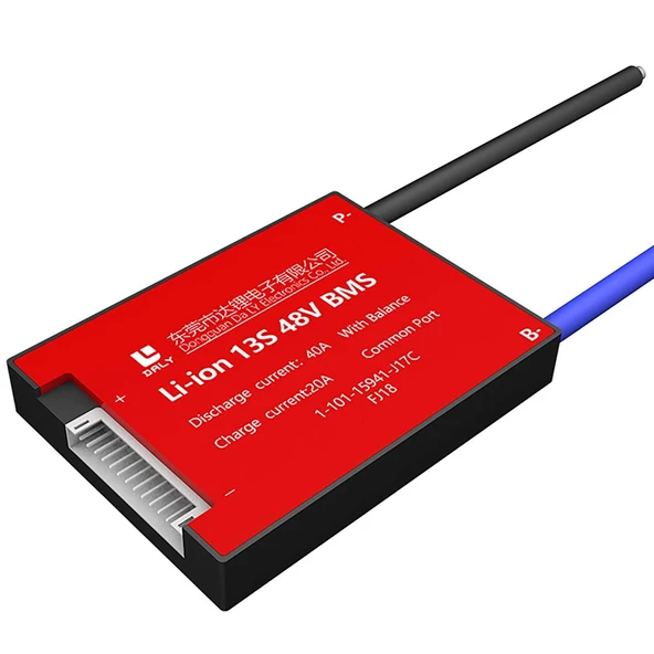 Daly Bms 13S 48V Deşarj 40A -Şarj 20A Balanslı Pil Koruma Modülü ürün görseli