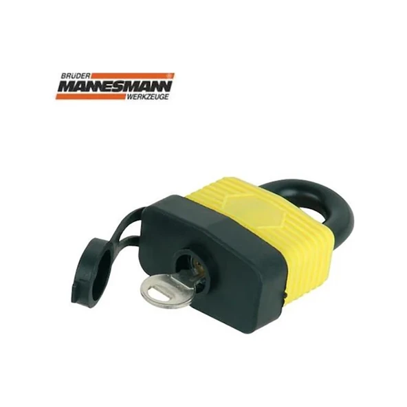 Mannesmann 41340 Su Geçirmez Pvc Kaplı Asma Kilit 40 mm ürün görseli