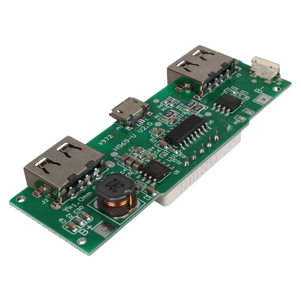 Weko WK-22851 Lityum Pil Powerbank Şarj Modülü Dijital Ekranlı İki Port 5V-2.1A - Resim 3