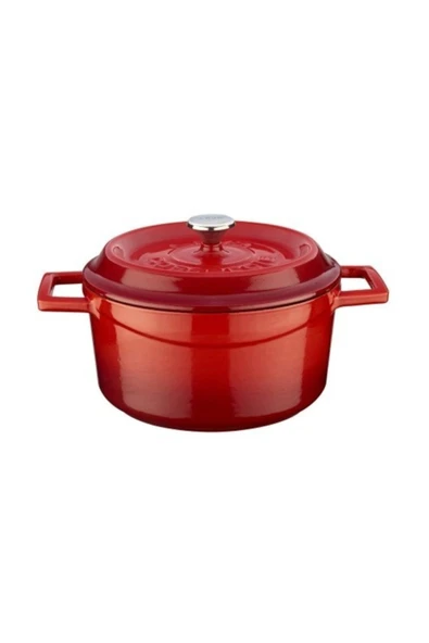 YUVARLAK TENCERE Ç20 TRENDY KIRMIZI LVYTC20K2R ürün görseli