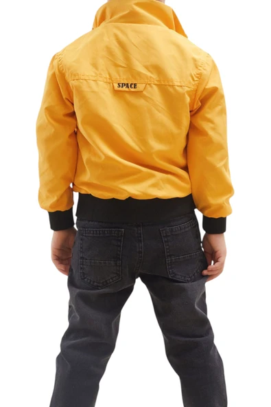 Erkek Çocuk Yağmurluklu Tişört Pantolon Üçlü Takım - 3