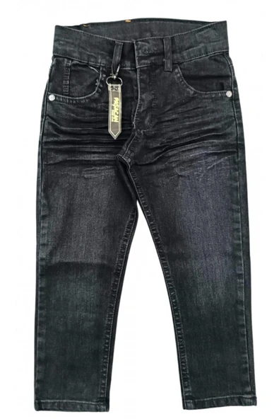 Erkek Çocuk Krinkıl Aksesuarlı Kot Pantolon