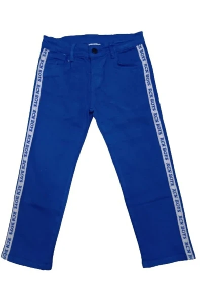 Erkek Çocuk Yanları Şeritli Pantolon