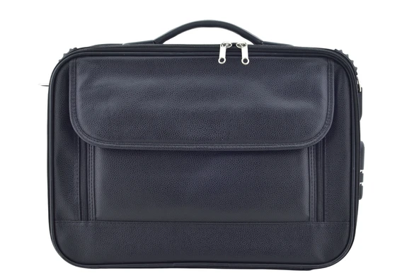 Deri Evrak ve Laptop Çantası Siyah 15.6" Teşhir Üründür - 2