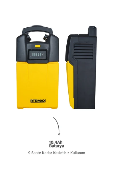 RTM9653 Şarjlı Çay Toplama Makinesi 25.2 V 10.4 Ah - Akü Dahil - 5