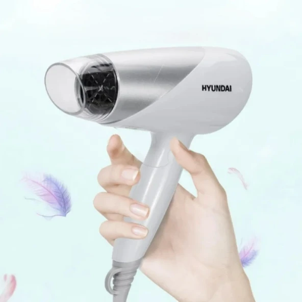Hyundai HC-123  1200W Güçlü ve Katlanabilir Seyahat Tipi Saç Kurutma Makinesi - 2